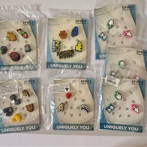 Crocs Jibbitz Shoe Charms Bundle of 7 - 27 Charms